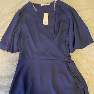 Francesca’s Mi Ami sheer blouse